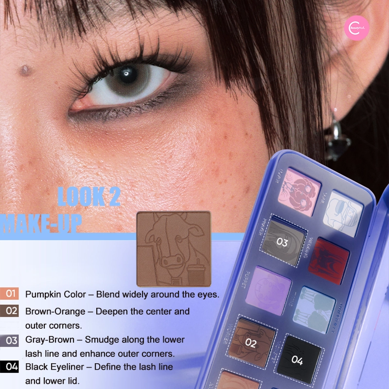Judydoll Halloween Limited Edition 10-Color Eyeshadow Palette