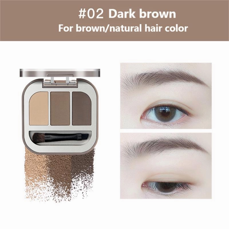 JUDYDOLL Modeling 3 COLOR Eyebrow Powder