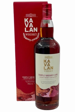 Kavalan "Triple Sherry Cask" Single Malt Taiwanese Whisky