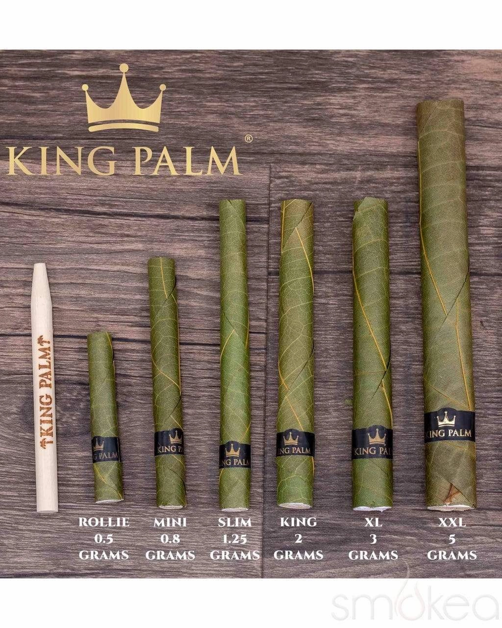 King Palm Mini Natural Pre-Rolled Cones (5-Pack)
