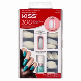 Kiss 100 Nails - Coffin Nail Kit