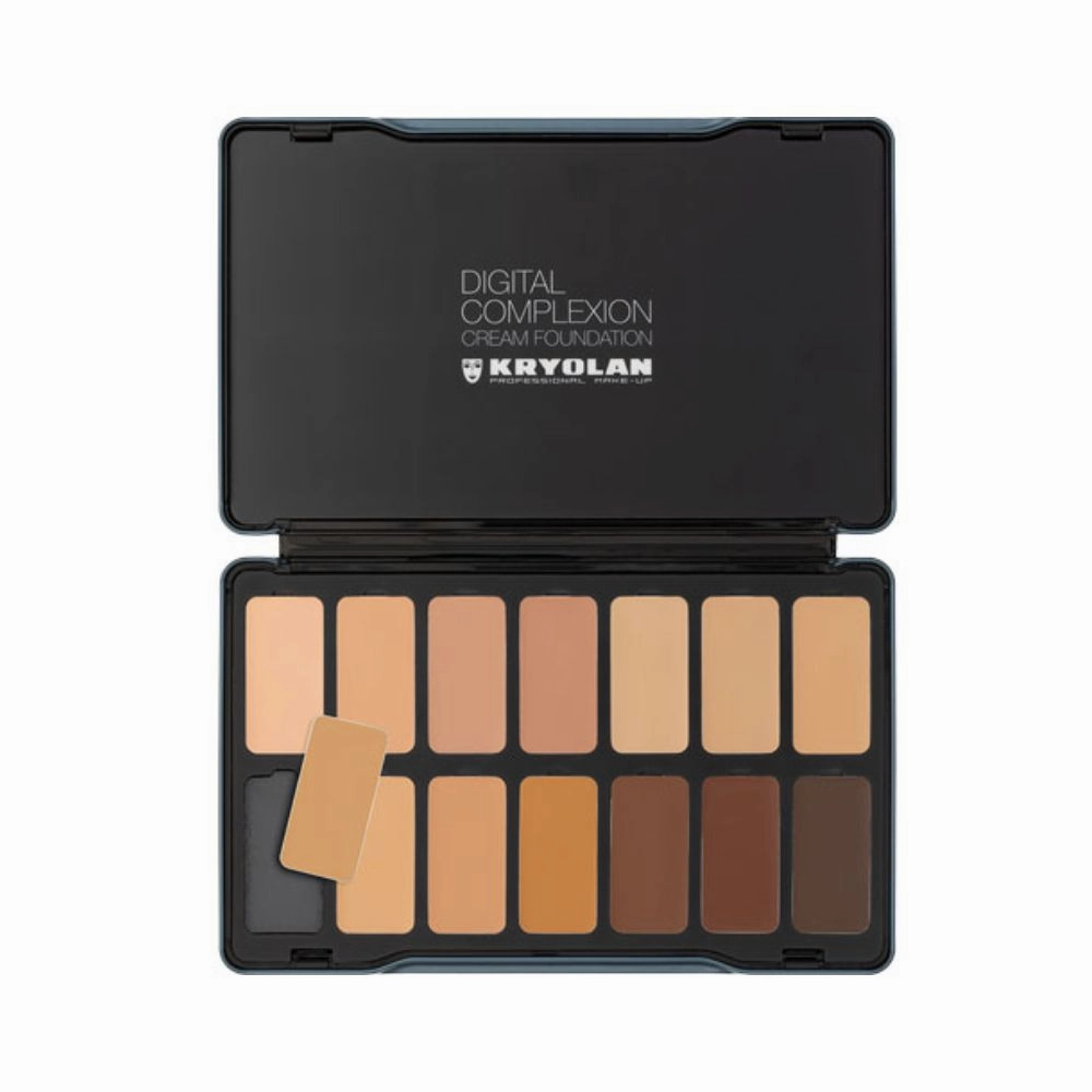 Kryolan Digital Complexion Cream Palette 14 Color