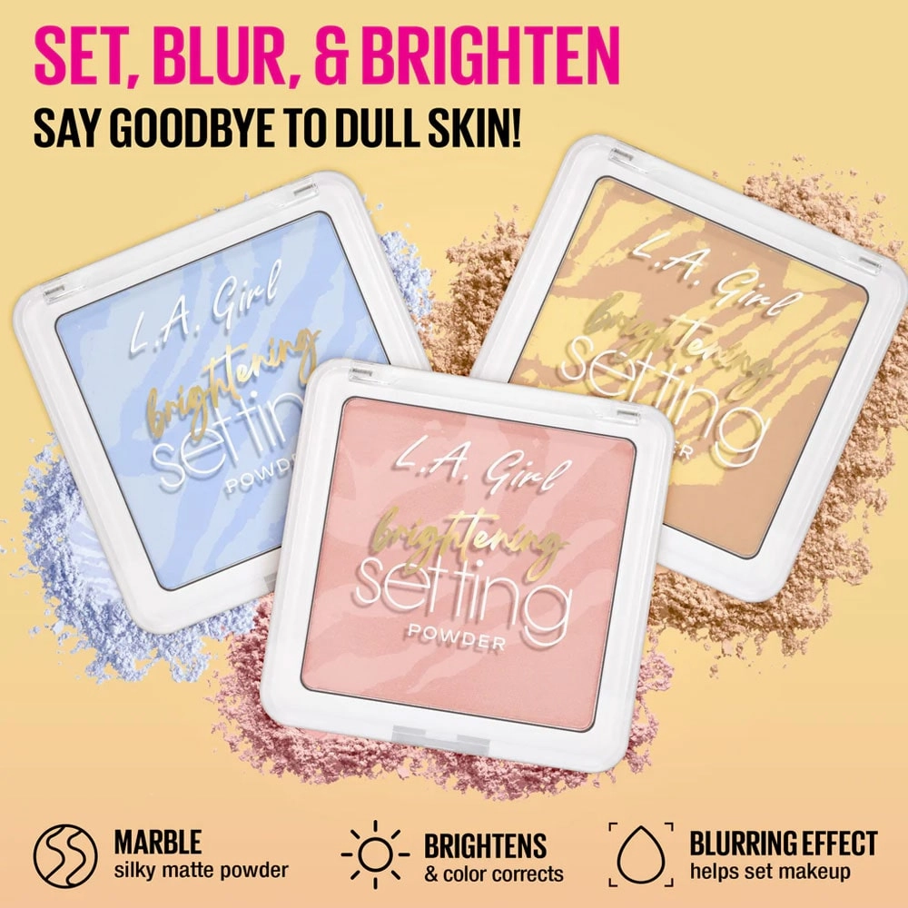 LA Girl Brightening Setting Powder Pink Blossom 8g