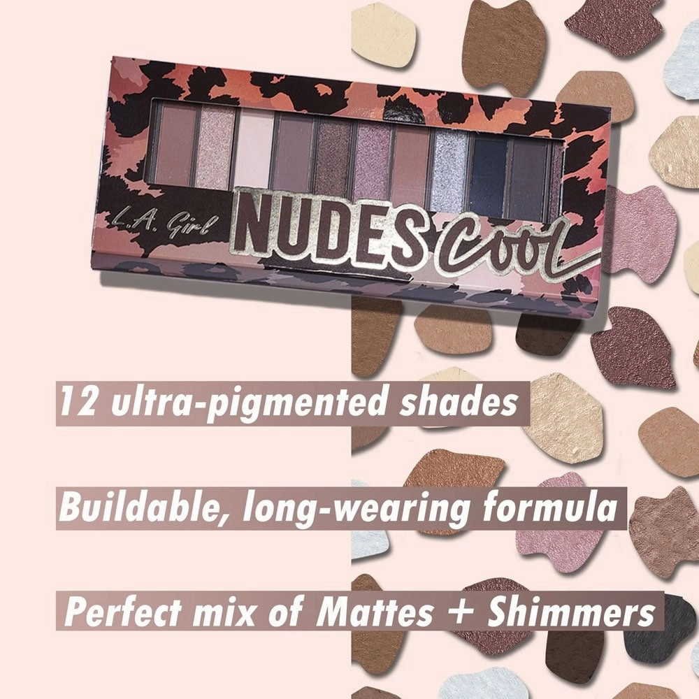 LA Girl Nudes Eyeshadow Cool 12g