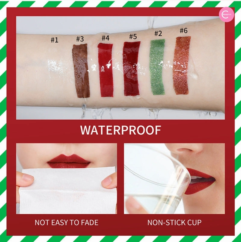 LAKERAIN Christmas Lip Gloss Set