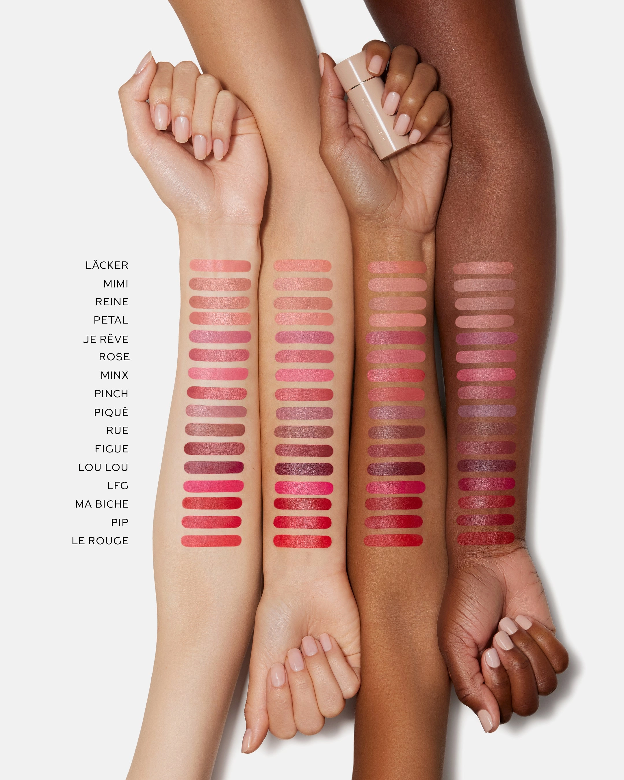 Lip Suede Matte Lipstick - Rose