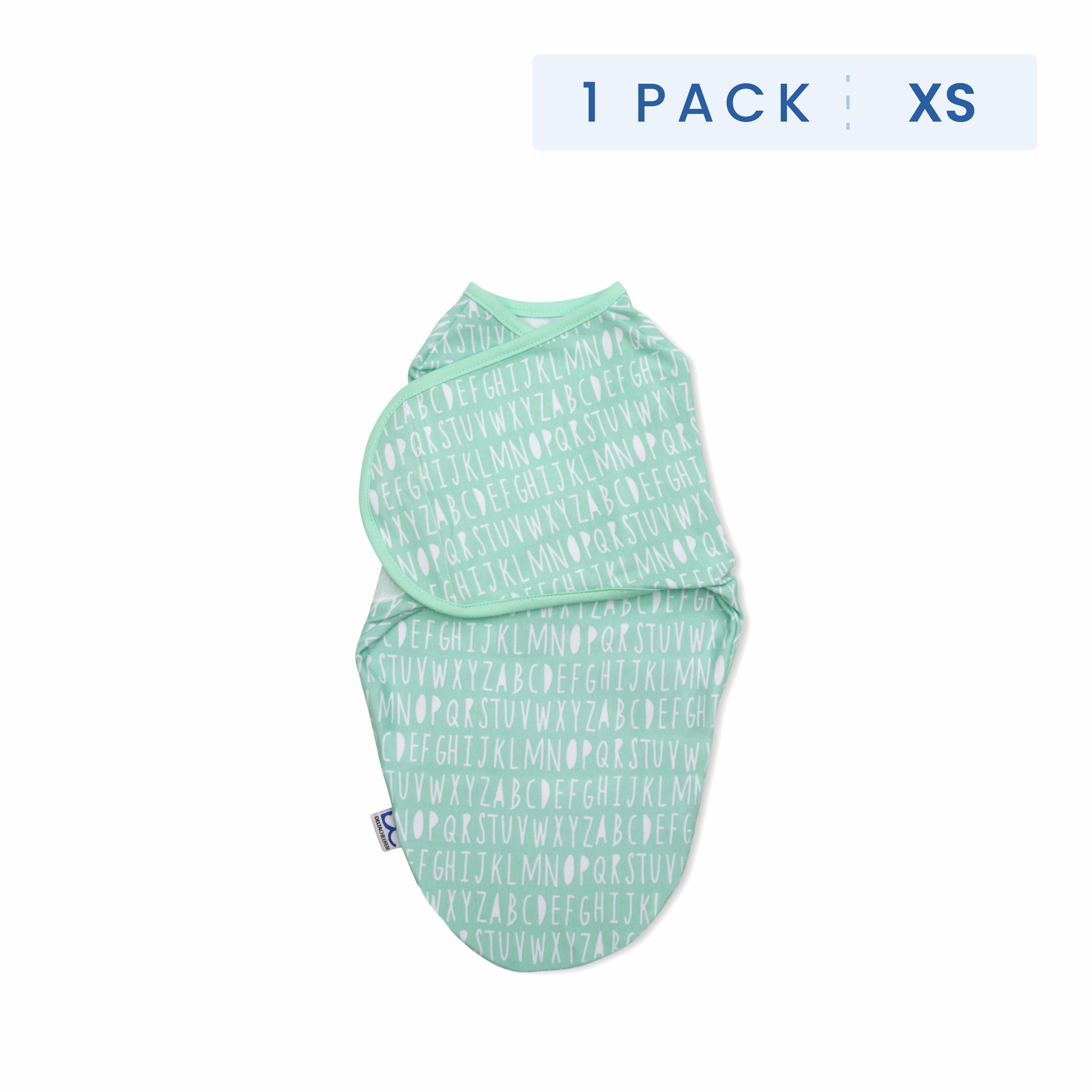 Little Lambs Adjustable Swaddle Wrap - Size Extra Small, Fits Babies 0-3 Months/4-7 lbs.