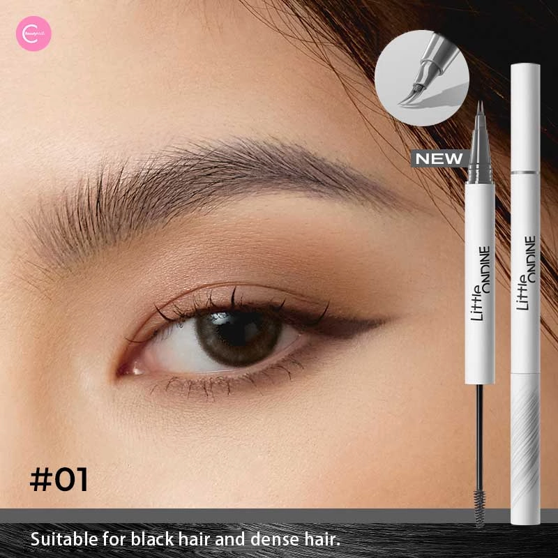 Little Ondine Dual-Ended Waterproof Eyebrow Pencil
