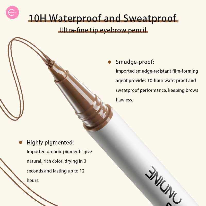 Little Ondine Dual-Ended Waterproof Eyebrow Pencil