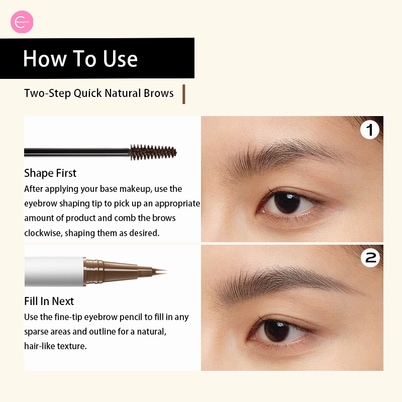Little Ondine WildBrow Dual-End Precision Defining Brow Pen