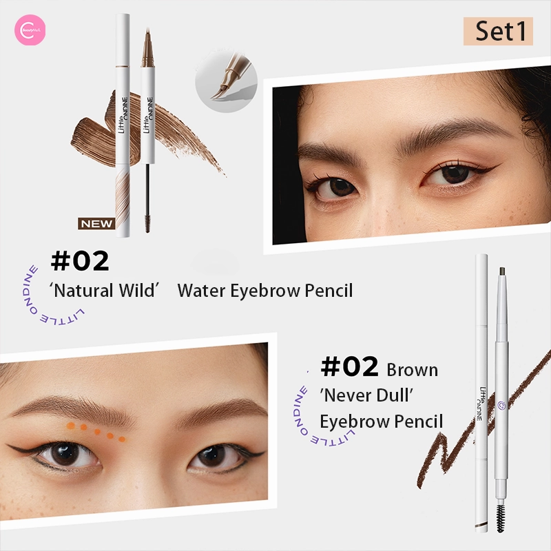 Little Ondine WildBrow Dual-End Precision Defining Brow Pen