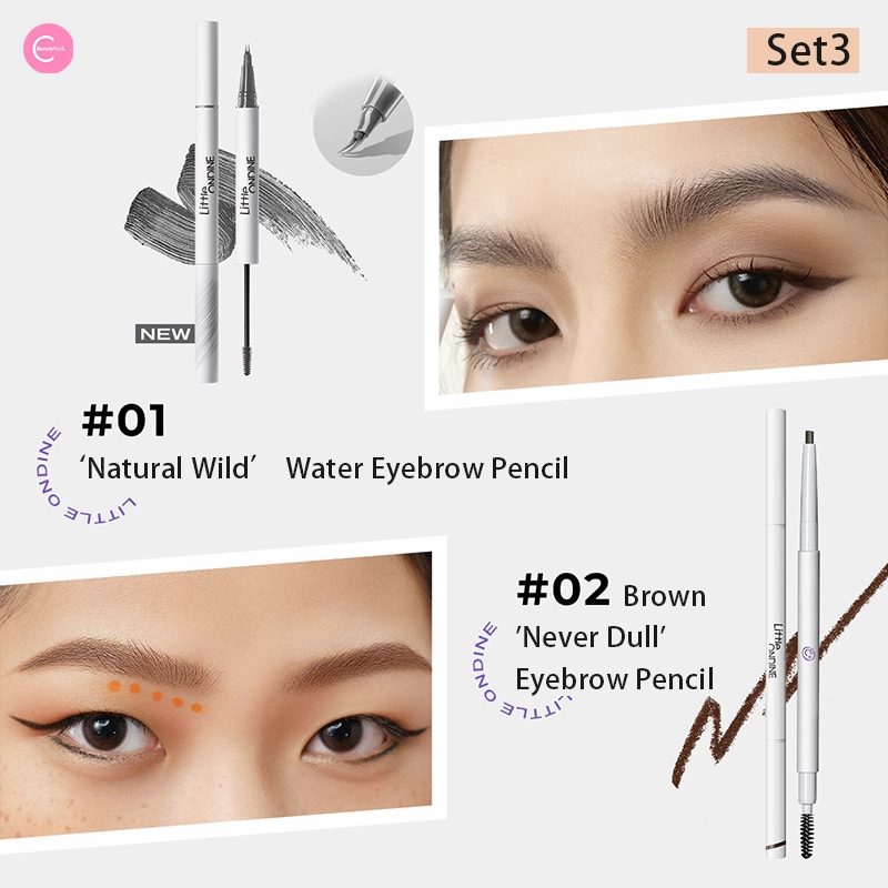 Little Ondine WildBrow Dual-End Precision Defining Brow Pen