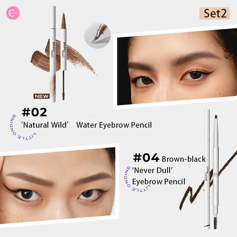 Little Ondine WildBrow Dual-End Precision Defining Brow Pen