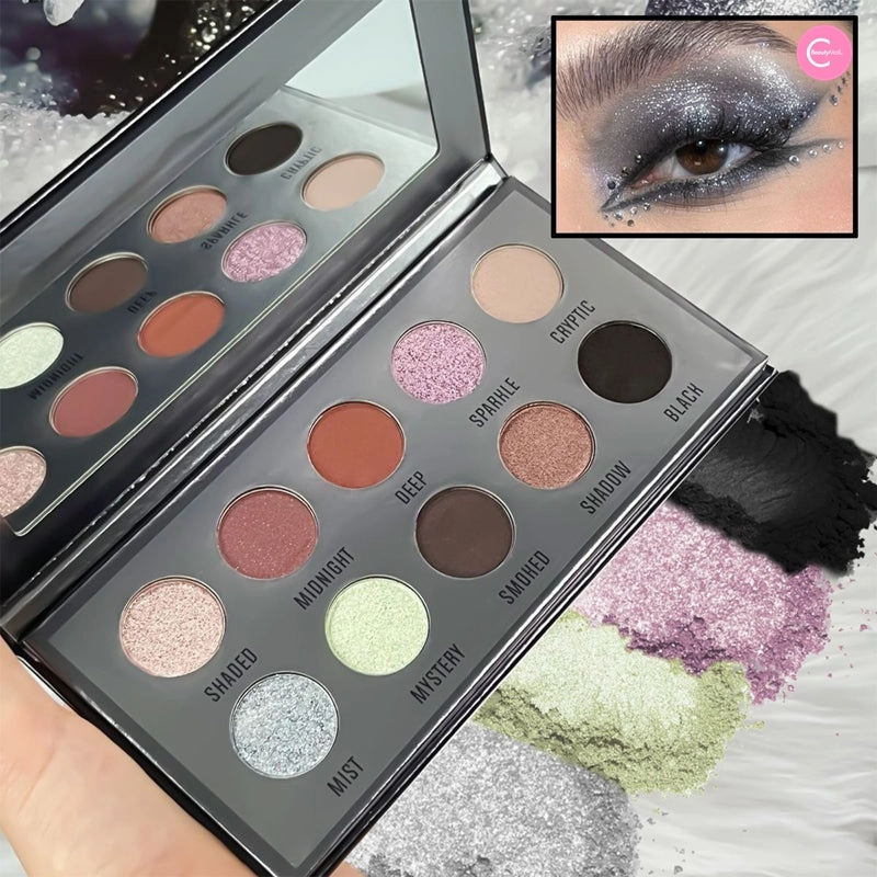 MAFFICK 10-Color Beauty Eyeshadow Palette