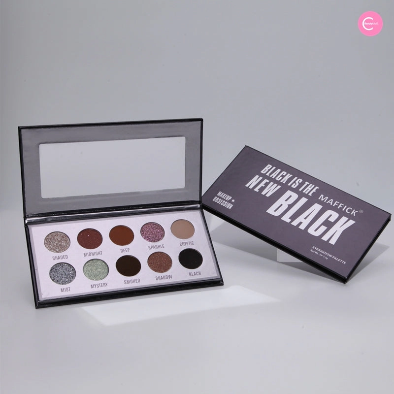 MAFFICK 10-Color Beauty Eyeshadow Palette