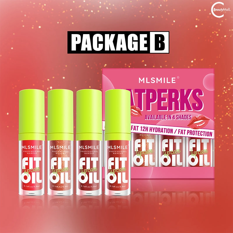 MLSMILE 8-Color Lip Gloss Set