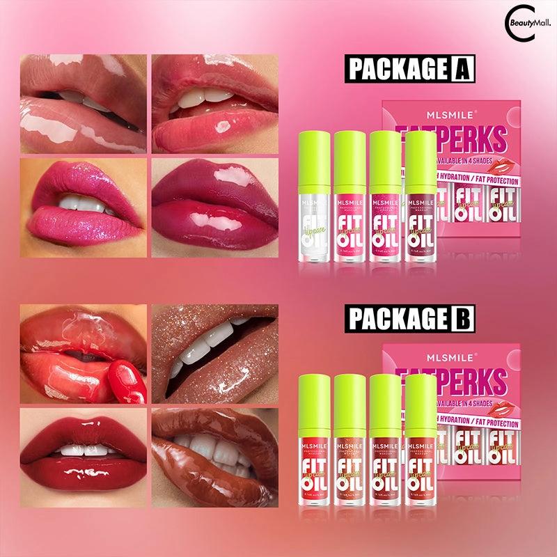 MLSMILE 8-Color Lip Gloss Set