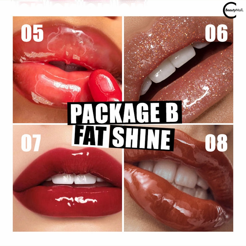 MLSMILE 8-Color Lip Gloss Set