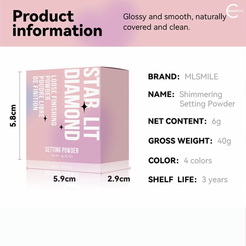MLSMILE Shimmering Setting Powder