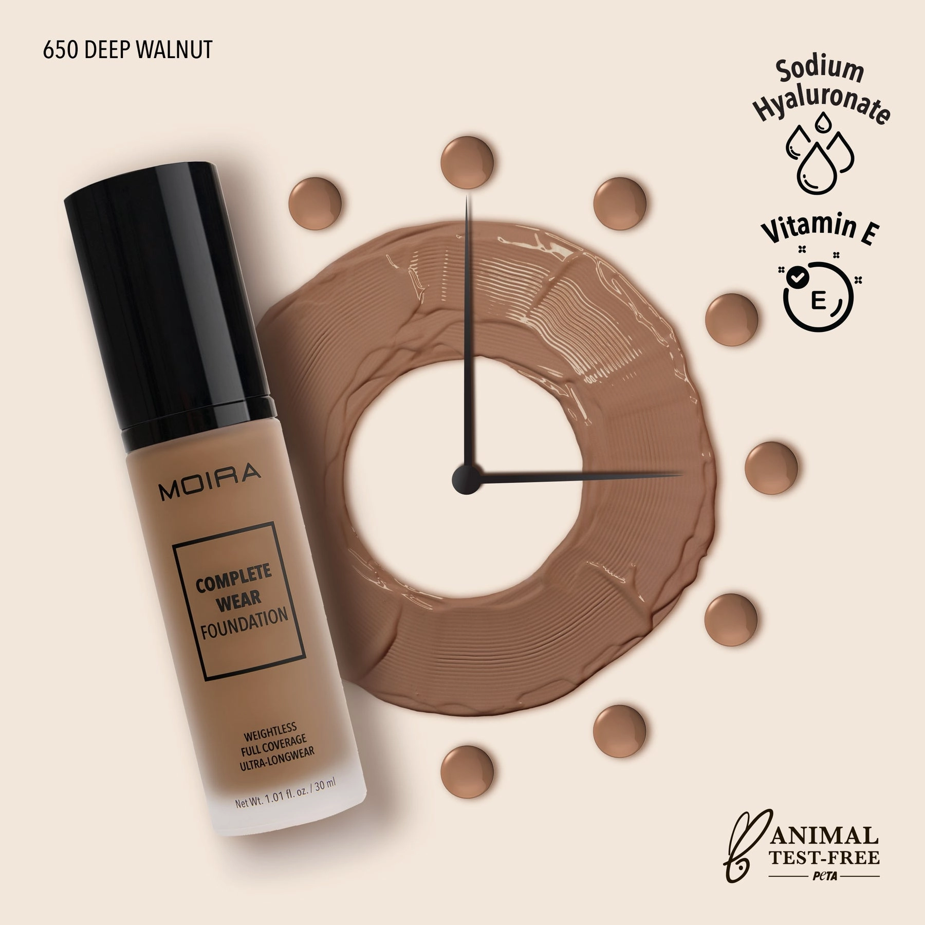 MOIRA - COMPLETE WEAR FOUNDATION