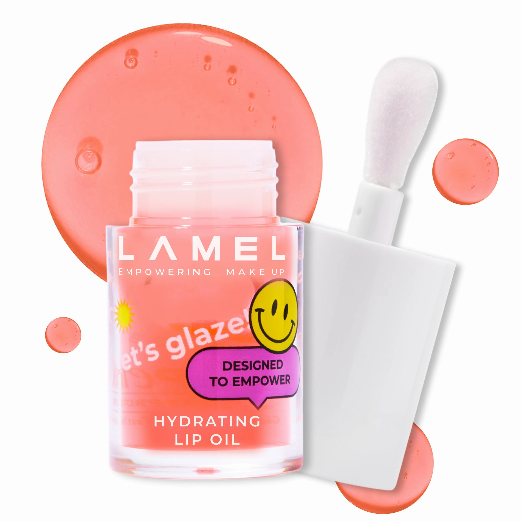 Moisturizing lip oil LET'S GLAZE