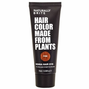 Naturally Brite Henna Hair Dye Fire 75ml