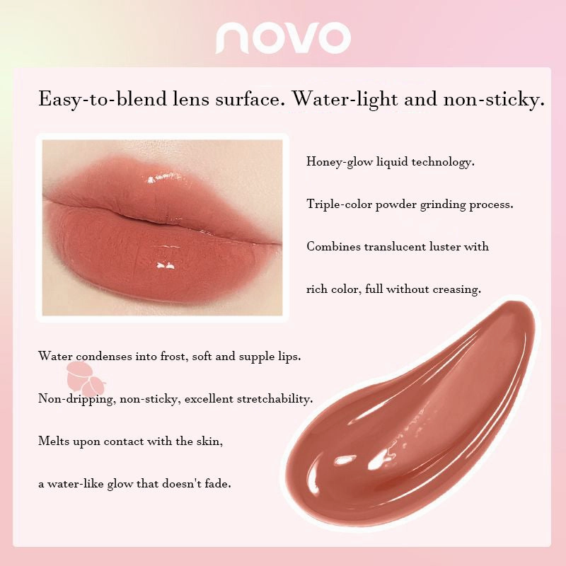 NOVO Aqua Gloss Mirror Mushroom Lip Tint