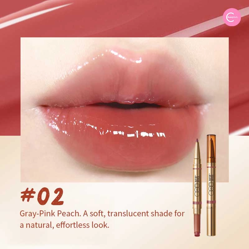 OUT OF OFFICE Dual-Ended Sculpting Lip Gloss