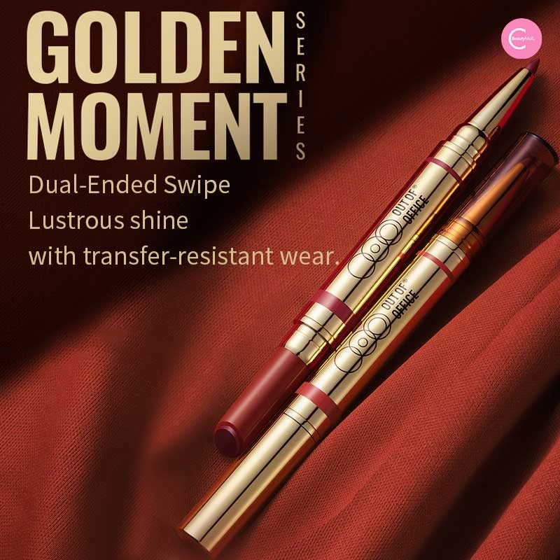 OUT OF OFFICE Dual-Ended Sculpting Lip Gloss
