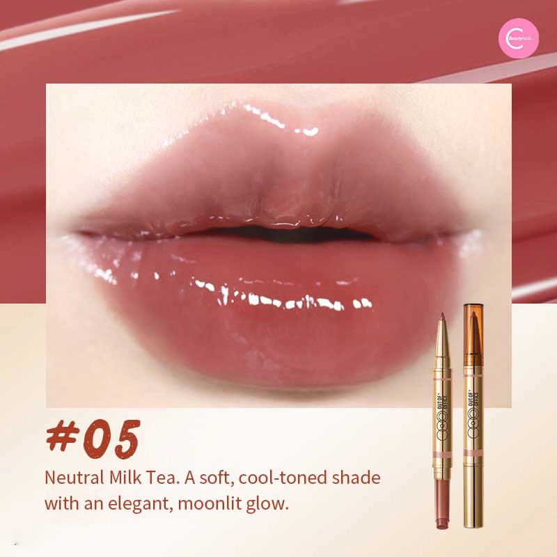 OUT OF OFFICE Dual-Ended Sculpting Lip Gloss