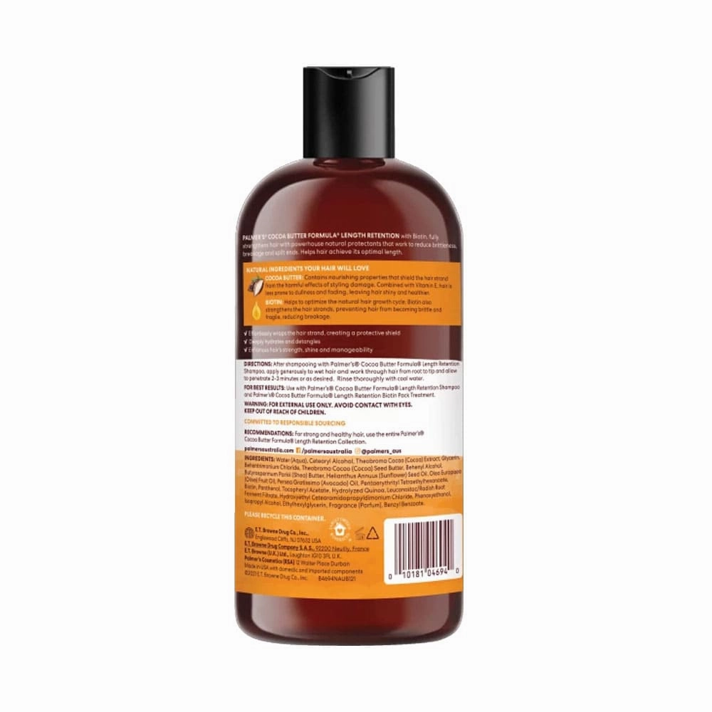 Palmers Conditioner Length Retention For Brittle Fragile Or Breakage Prone Hair   Biotin With Vitamin E 473ml