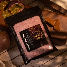 Passionfruit Caramel Fizzing Bath Salt