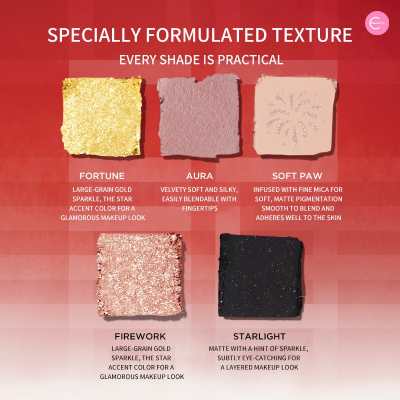 PERFECT DIARY Lunar New Year Limited Edition – Golden Tiger & Ink Cat Eyeshadow Palette