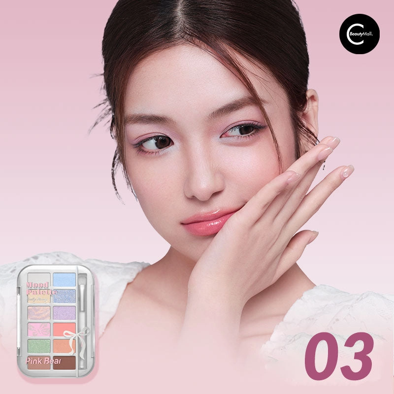 PinkBear 12-Color Eyeshadow Palette