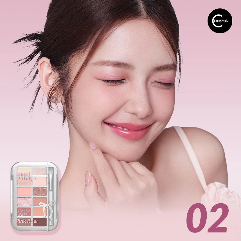 PinkBear 12-Color Eyeshadow Palette