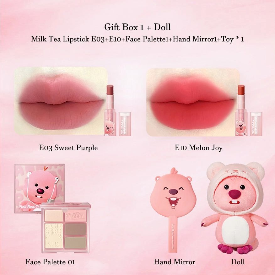 PinkBear x ZANMANG LOOPY Limited Edition Lipstick Gift Set