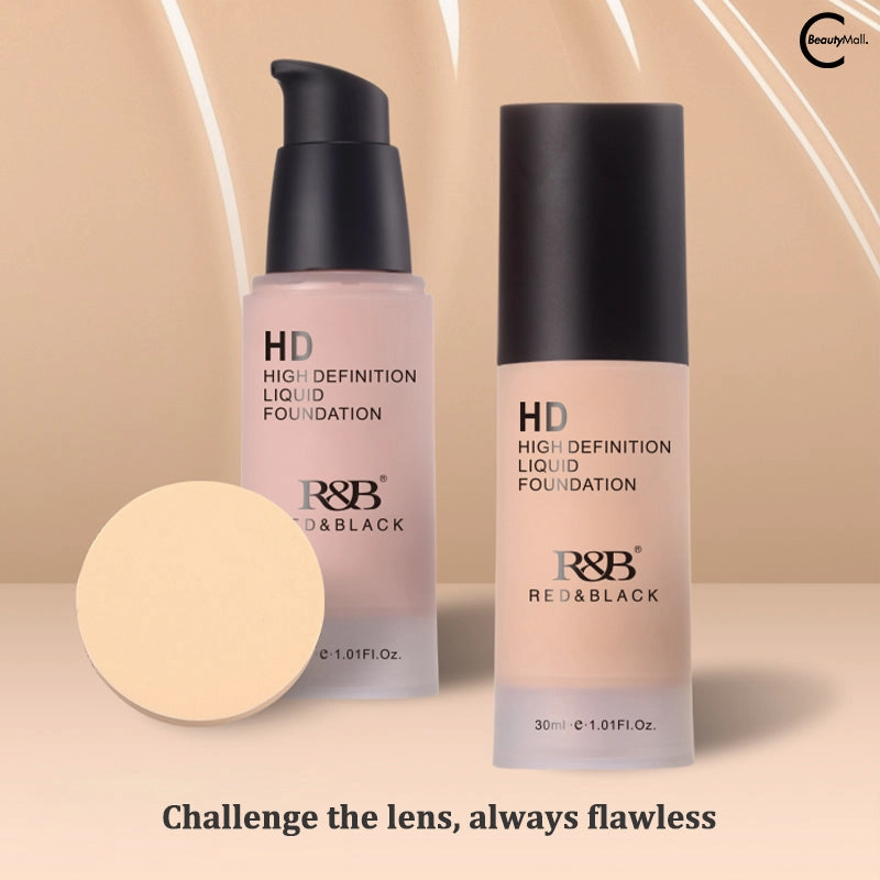 RED & BLACK Mineral HD Liquid Foundation