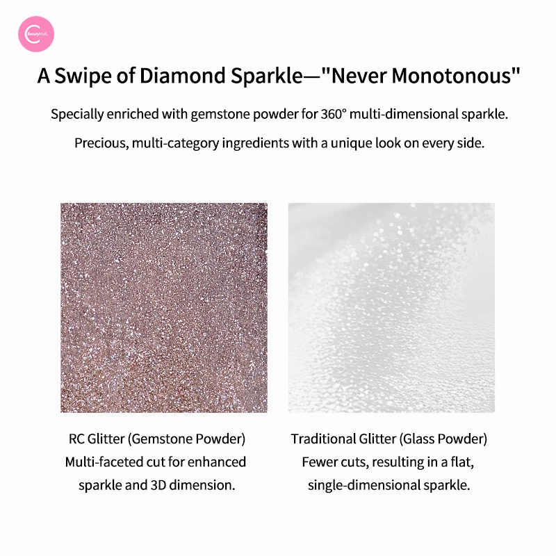 RED CHAMBER Crystal Eyeshadow & Multi-Use Glow Powder