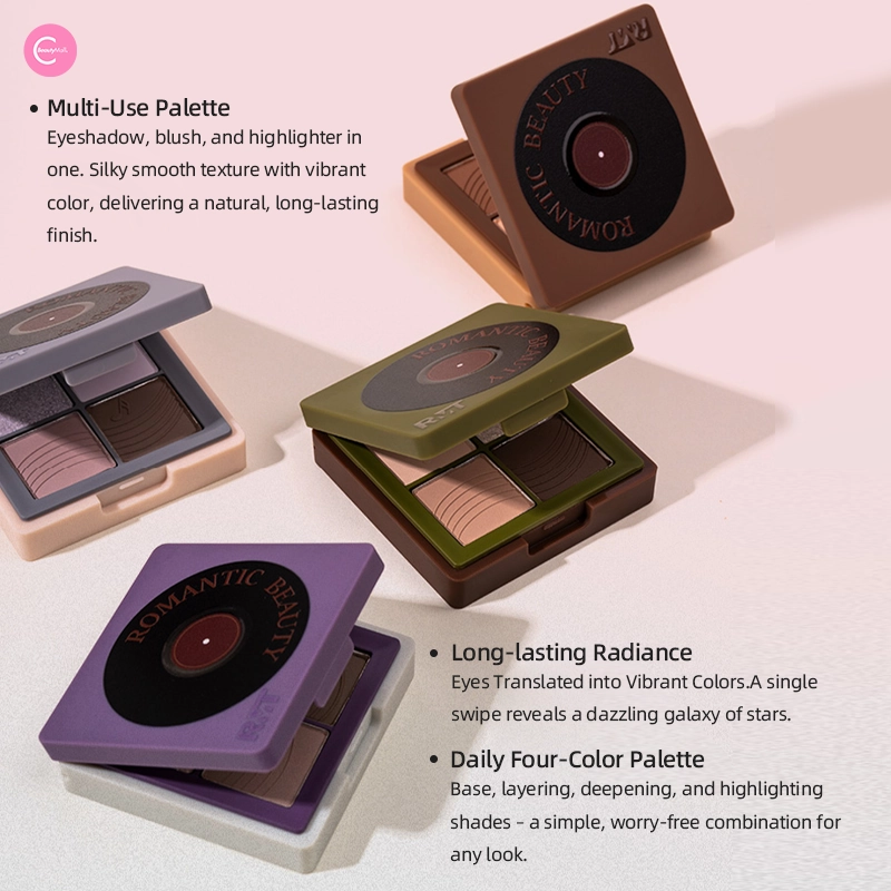 RMT Lumière Vinyl 4-Color Eyeshadow Palette