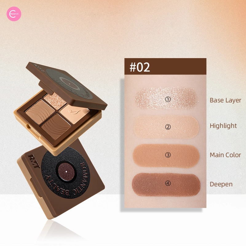RMT Lumière Vinyl 4-Color Eyeshadow Palette