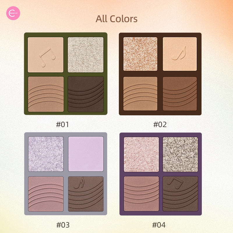 RMT Lumière Vinyl 4-Color Eyeshadow Palette