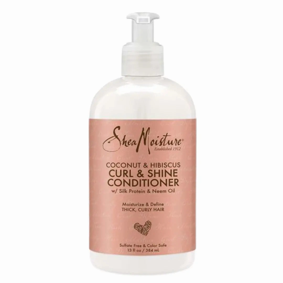 Shea Moisture Coconut & Hibiscus Curl & Shine Conditioner- 13 oz