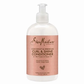 Shea Moisture Coconut & Hibiscus Curl & Shine Conditioner- 13 oz