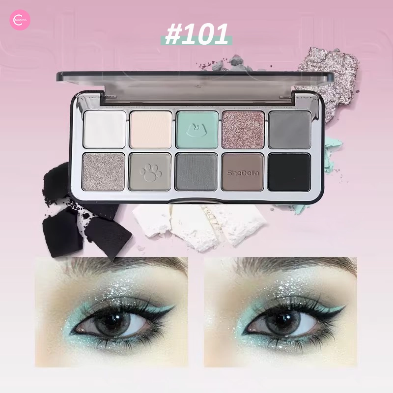 Shedella Cat Series 10-Color Eyeshadow Palette