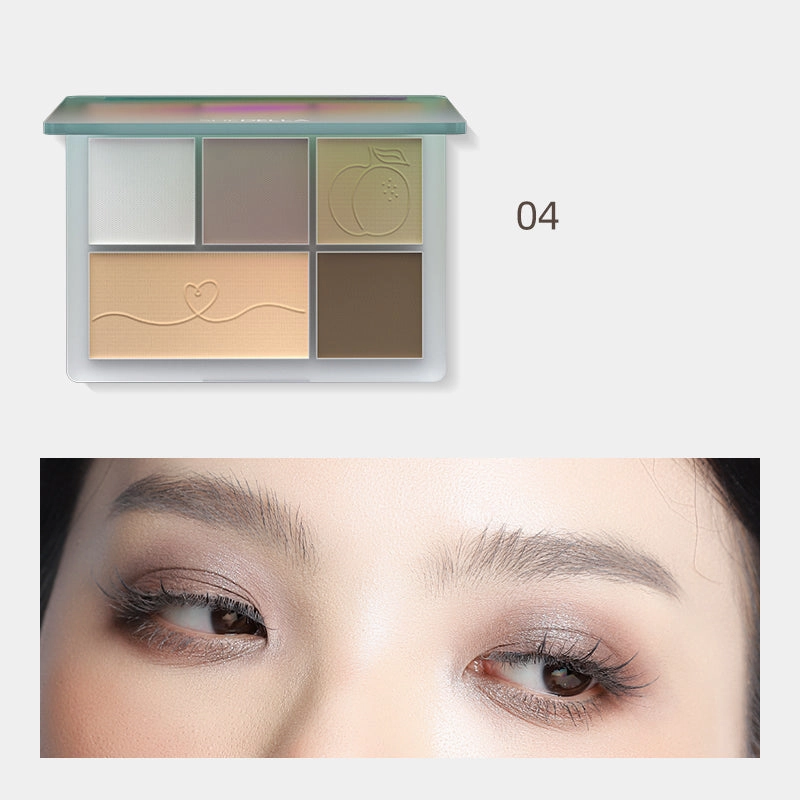Shedella Dreamy Five-Color Eyeshadow Palette