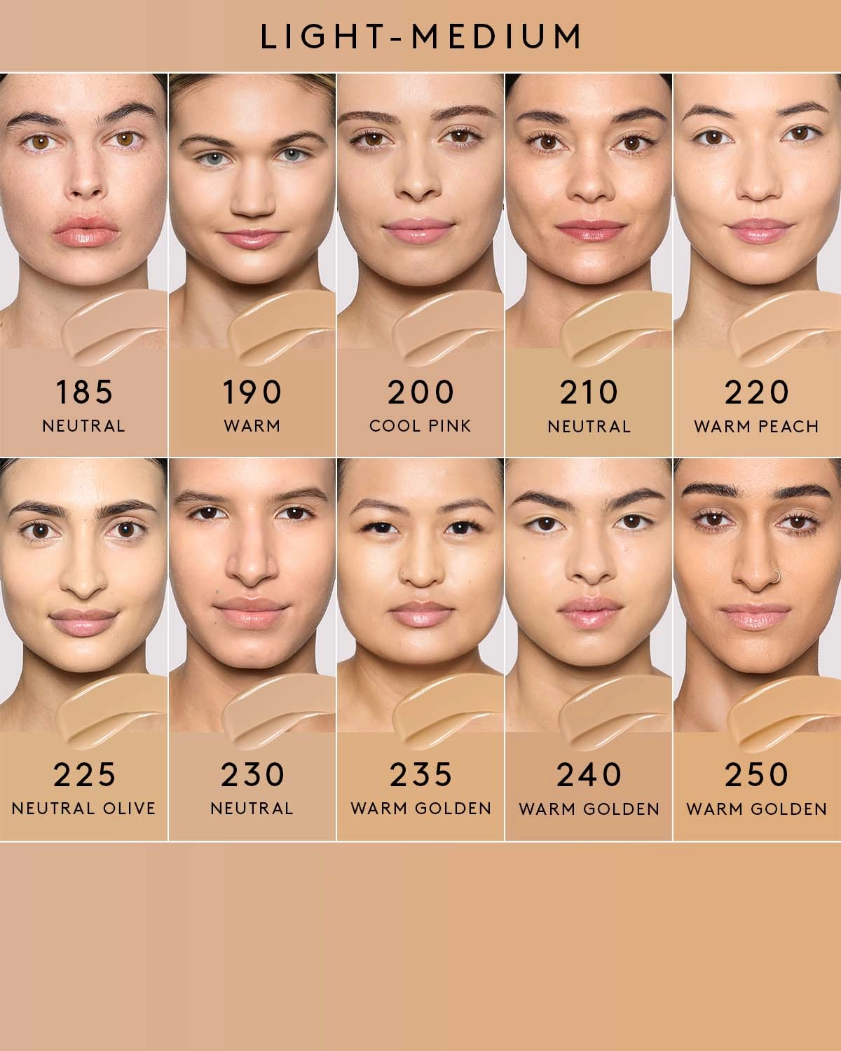 Soft'lit Naturally Luminous Longwear Foundation — 250