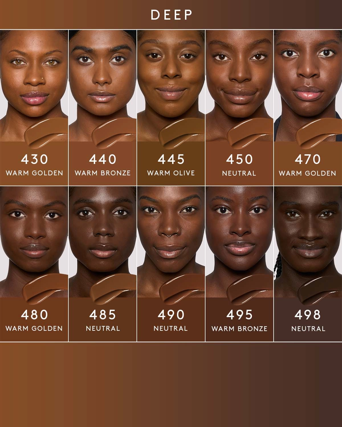 Soft'lit Naturally Luminous Longwear Foundation — 490