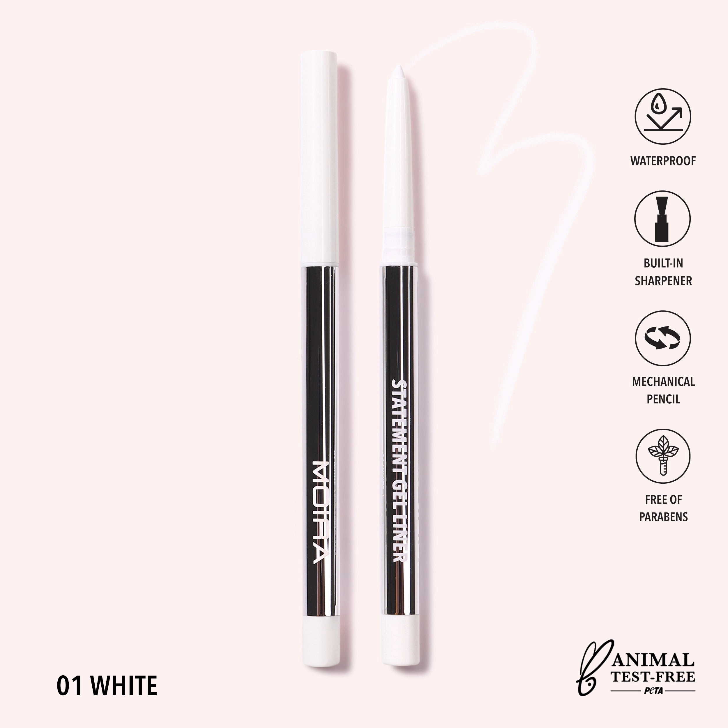 Statement Gel Liner (001, White)