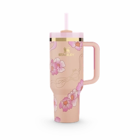 The Barbie™ x Stanley ’80s Peaches ’N Cream Quencher | 40 OZ