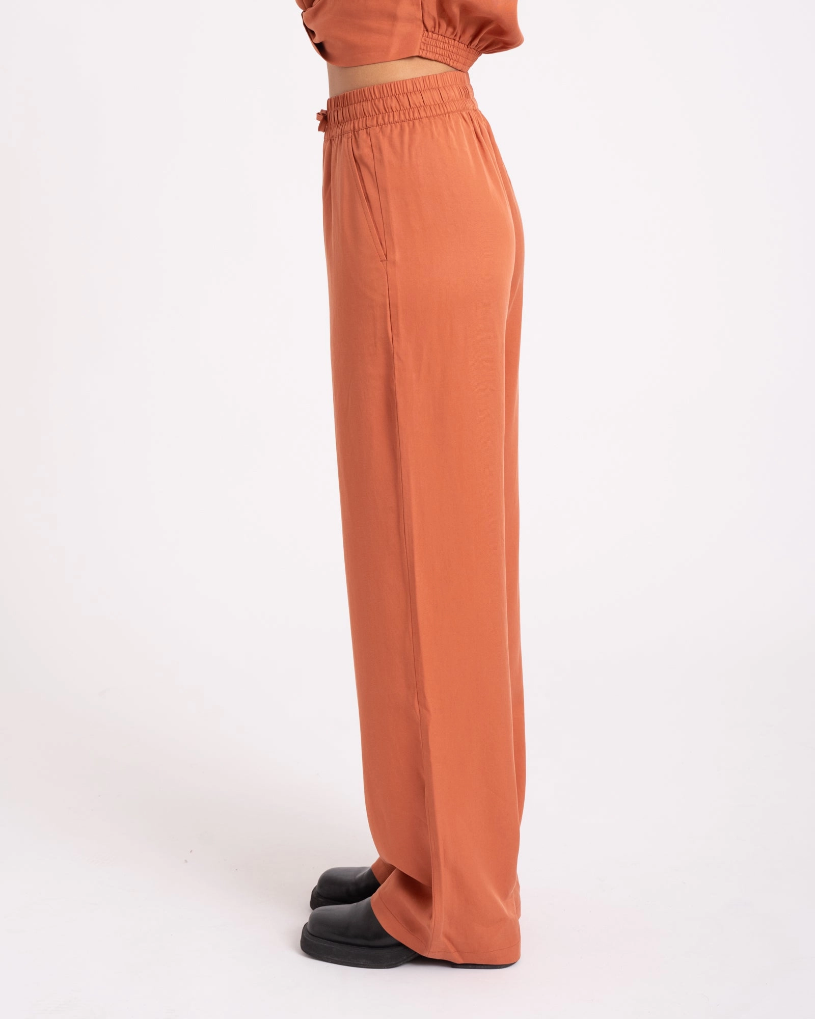 TILTIL Toni Tencel Pants Rust